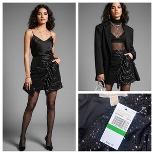 Sirencore Sequin Mini Skirt Michael Kors Liquid Shimmer